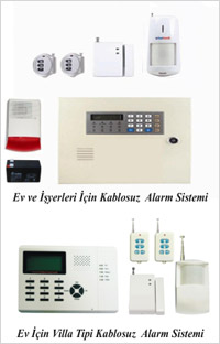 kablosuz alarm sistemleri