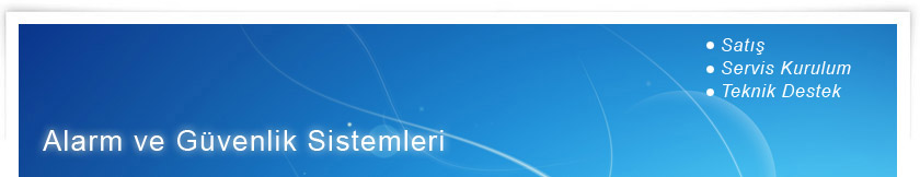 Alarm ve G�venlik Sistemleri